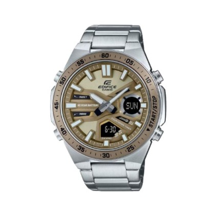 Casio Edifice EFV-C110D-5ADF Stainless Steel Strap with Green Dial Men Watch 
